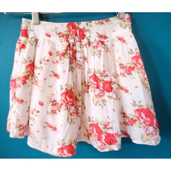 Gorgeous Riocione Girls' Floral Mini Skirt with Tulle underskirt - Size 8 - Picture 4 of 10